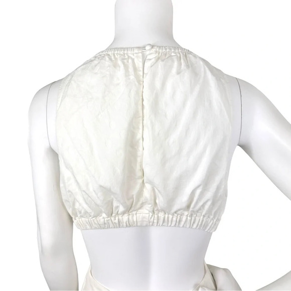 Tiered Cut-Out Maxi Dress in Ivory Size Small Significant Other Anthropologie - Picture 5 of 15